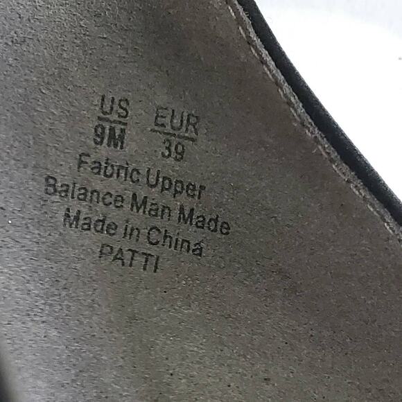 Sam Edelman Patti Ankle Strap Heel Sandals Pumps Black Shimmer Size 9 - Picture 12 of 12